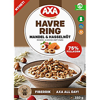 Havrering Mandel & hasselnöt - AXA - Coop