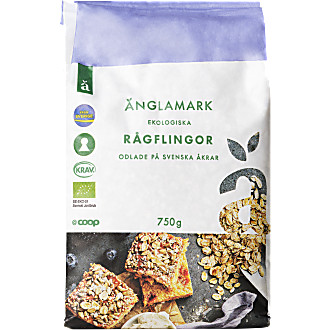 Rågflingor Eko - Änglamark - Coop