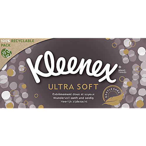Vy över Näsdukar Box Ultra Soft 64 stk Kleenex