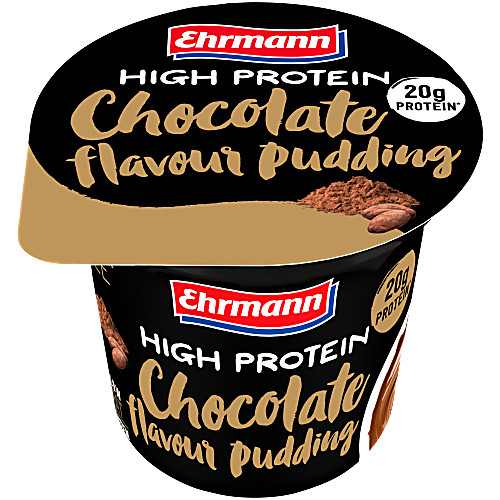 Vy över Proteinpudding Chocolate 1,5% 200 g Ehrmann High Protein