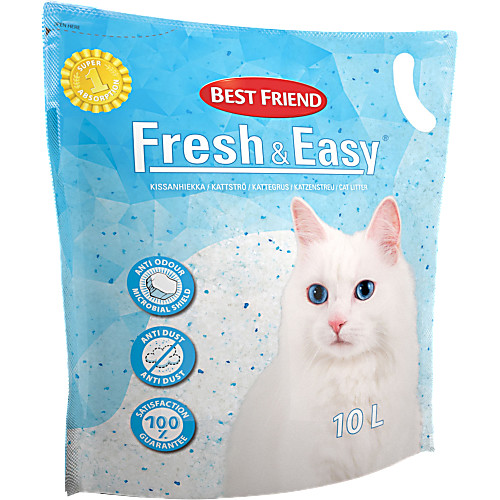 Vy över Kattsand 10 L Fresh & Easy