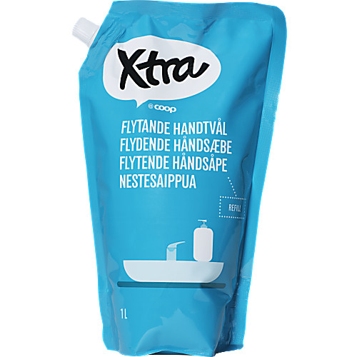 Vy över Flytande handtvål 1000 MLT Xtra