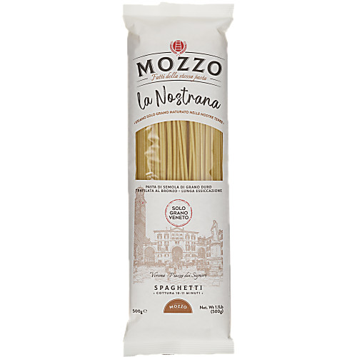 Vy över Spaghetti 500g Mozzo