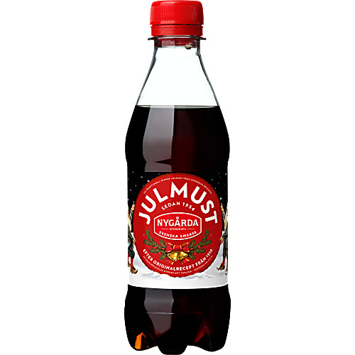 Vy över Julmust 33 cl Nygårda