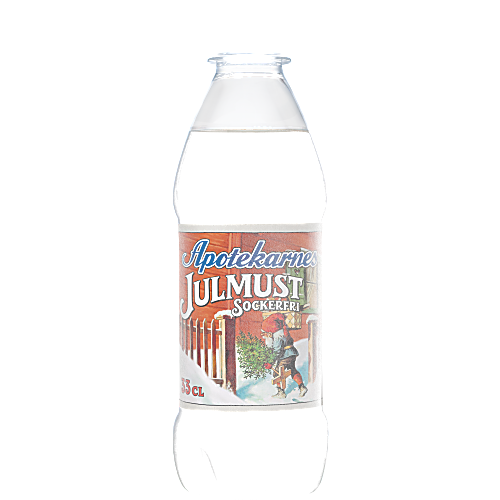 Vy över Julmust Sockerfri 33 cl Apotekarnes