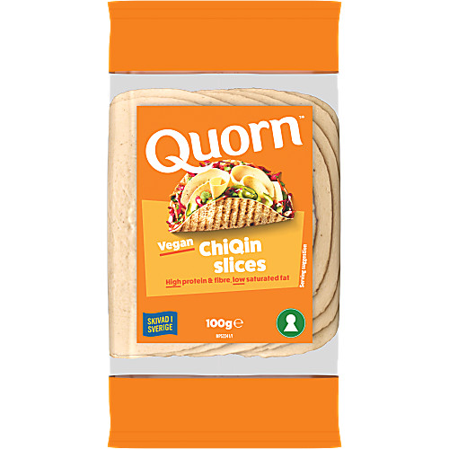 Vy över Skivor ChiQin 100 g QUORN
