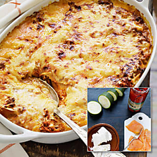 Lasagne med rökt lax och spenat | Recept - Coop