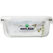 Matlåda glas 0,75 liter