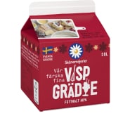 Vispgrädde