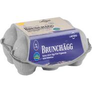 Brunchägg Frigående L/XL 6-pack