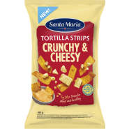 Tortilla Strips Crunchy & Cheesy
