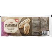 Baguetter Halva Grova 4-pack