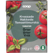 Krossade tomater Örter