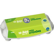 Ägg 10-pack M/L Frigående utomhus