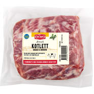 Färsk fläskkotlett