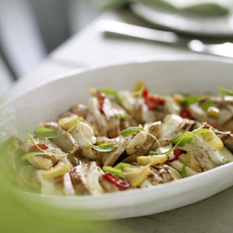 Kyckling och mozzarella i citronsirap Recept Coop