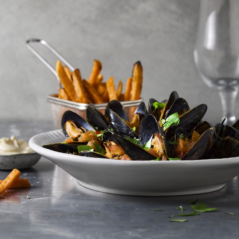 Moules frites Recept Coop