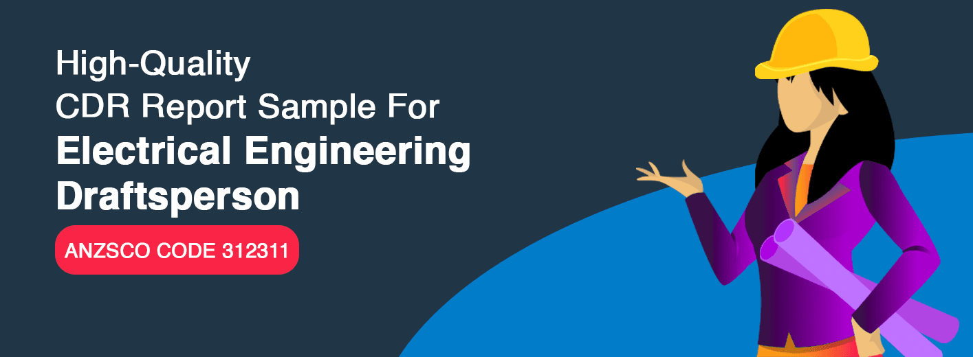 CDR Report Sample for Electrical Engineering Draftsperson