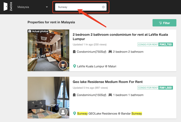 Sunway condo for rent.undefined