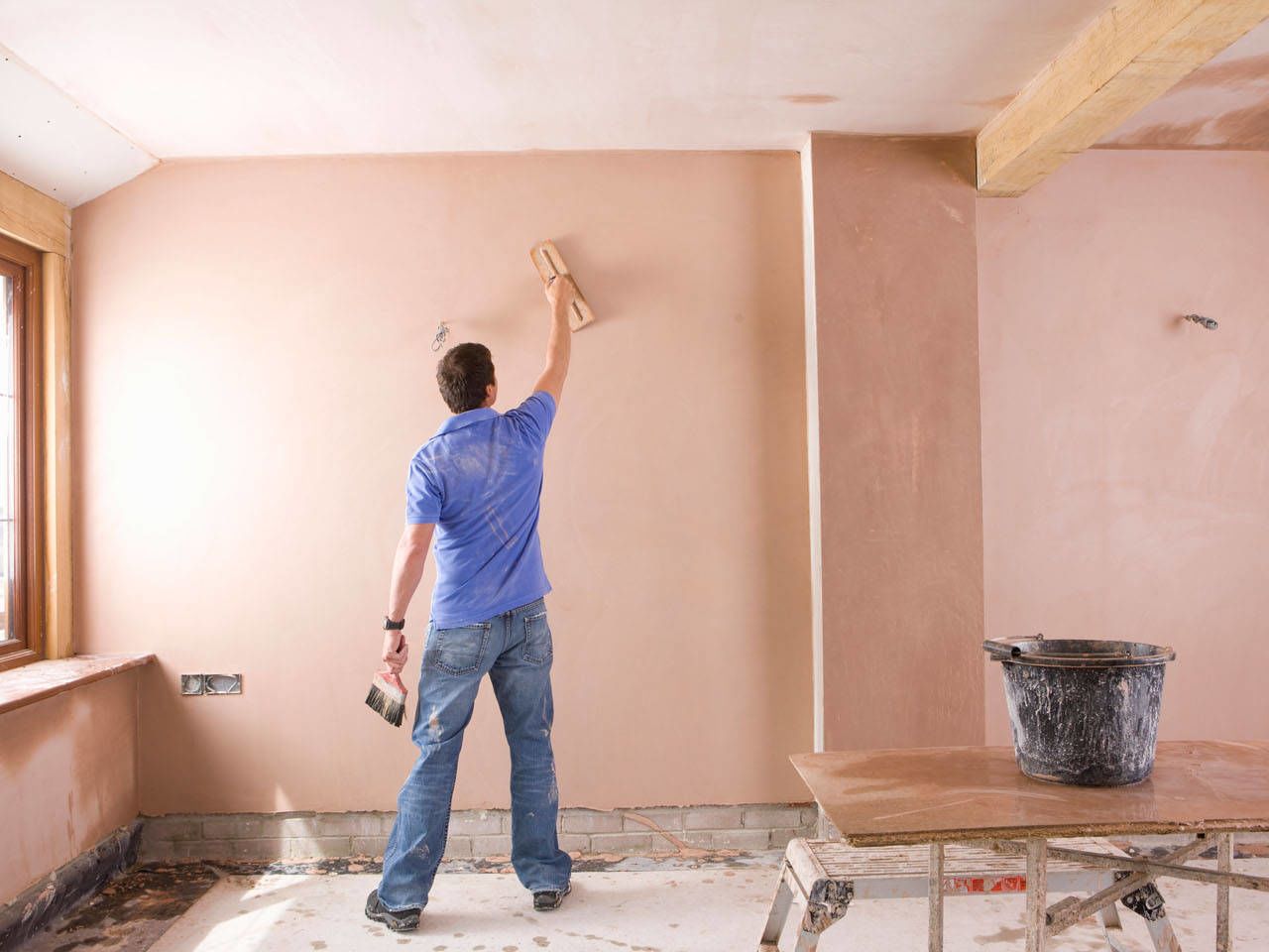 Plastering
