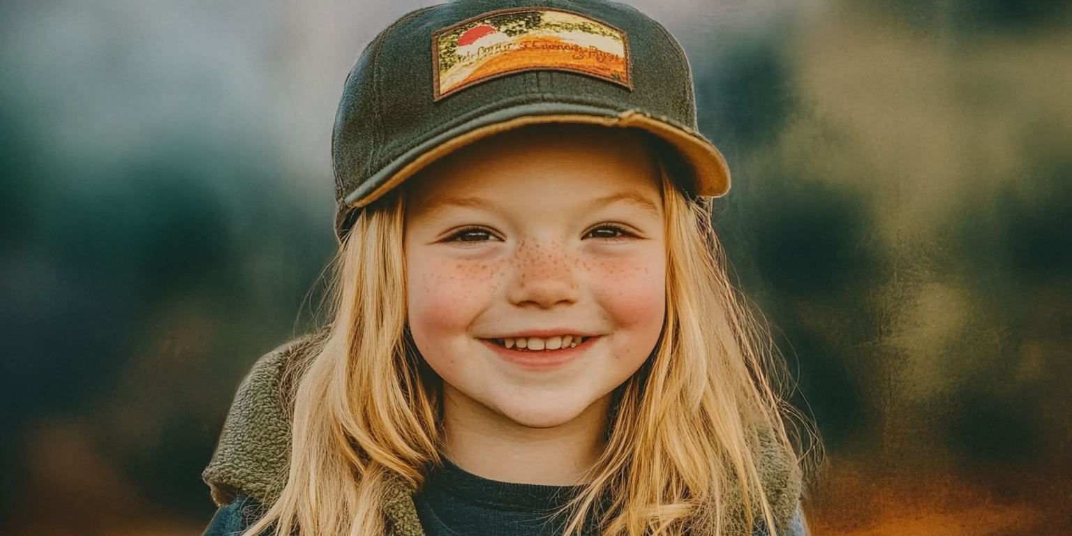 Child with flowers