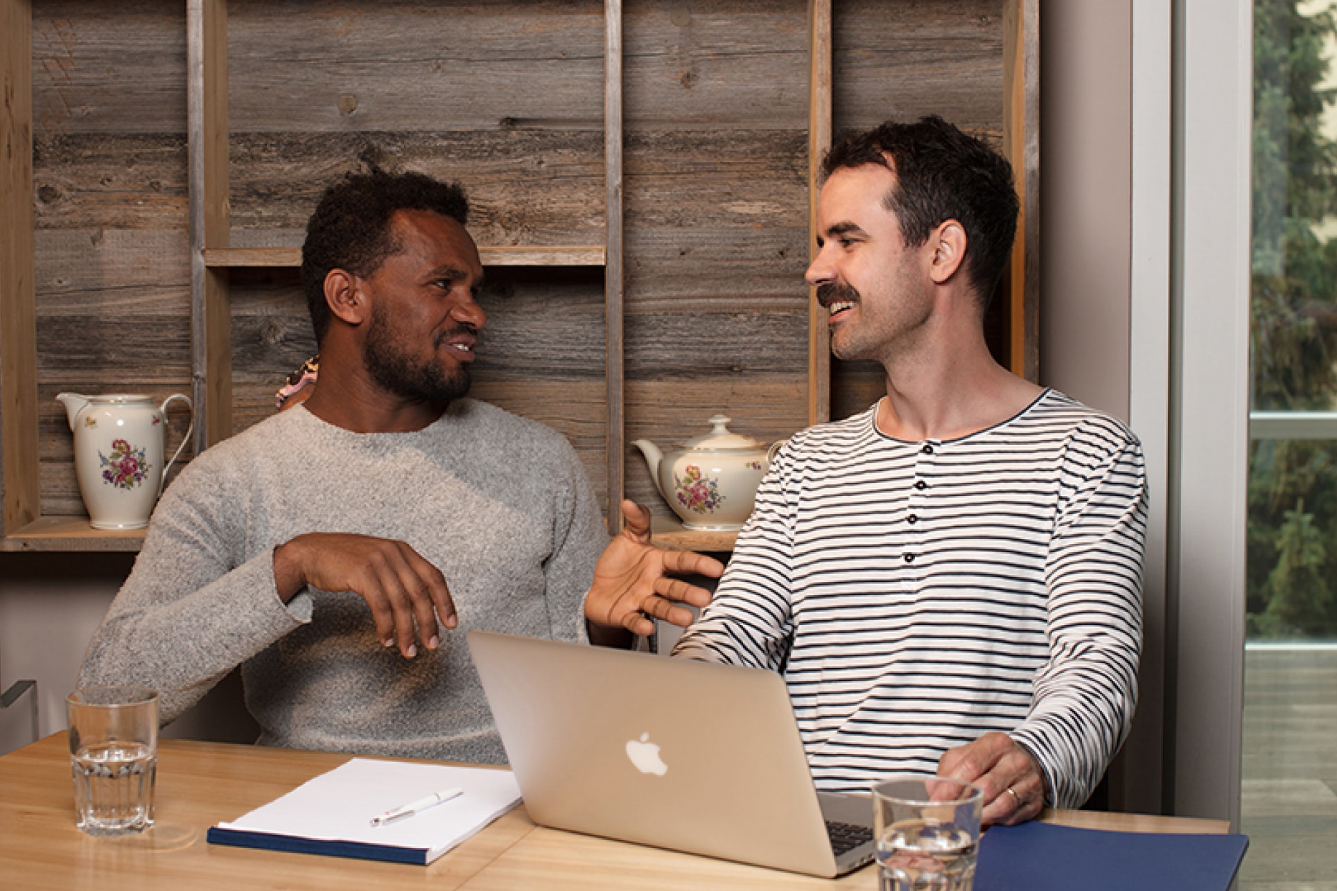 Mentoring Tandem in einer Beratungsstunde