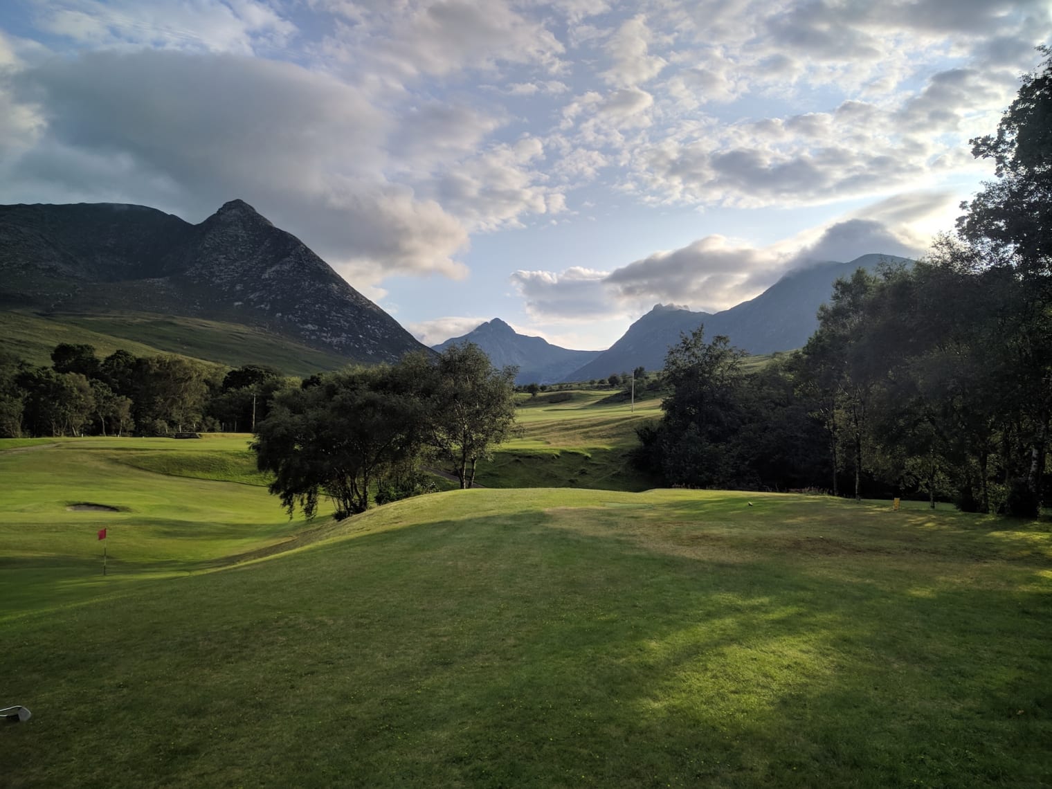 Corrie Golf Club 9 hole golf course Isle of Arran KA27 8JD