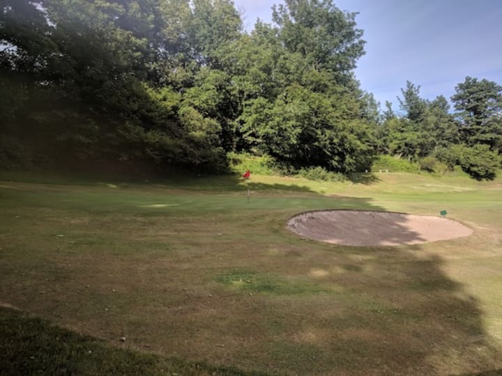 corrie golf clourse first hole