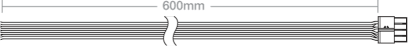 CORSAIR CV SERIES EPS/ATX12V 8 pin cable