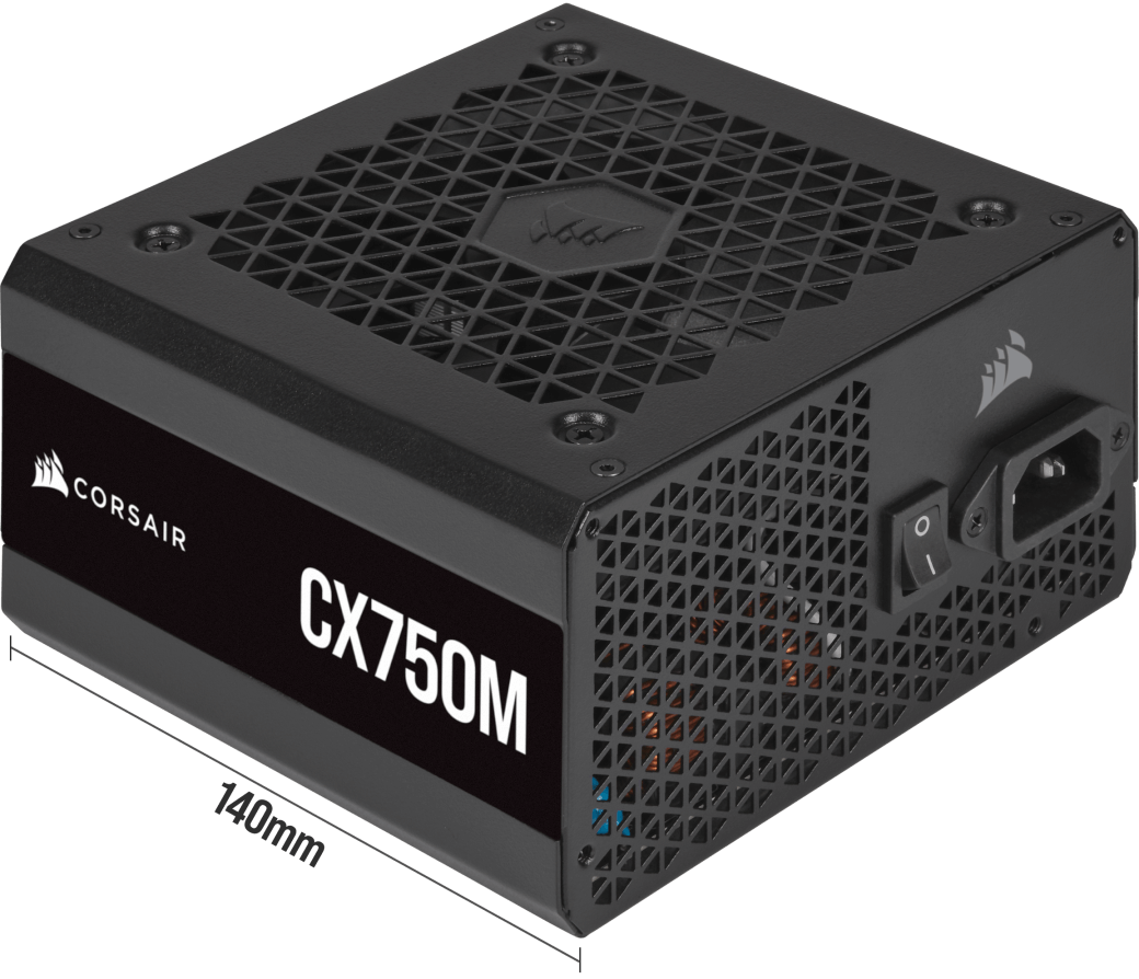 CX-M Series™ CX750M — 750 Watt 80 Bronze Semi Modular ATX PSU