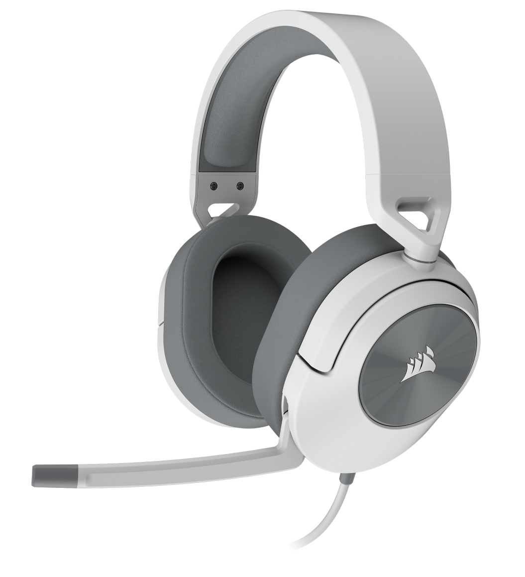 HS55 SURROUND Wired Gaming Headset — White (AP)