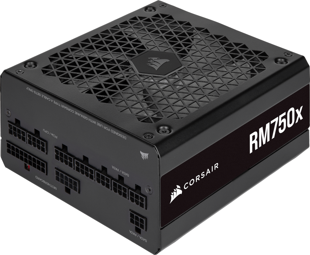 RMx Series™ — 750 Watt 80 PLUS Gold Fully Modular ATX PSU