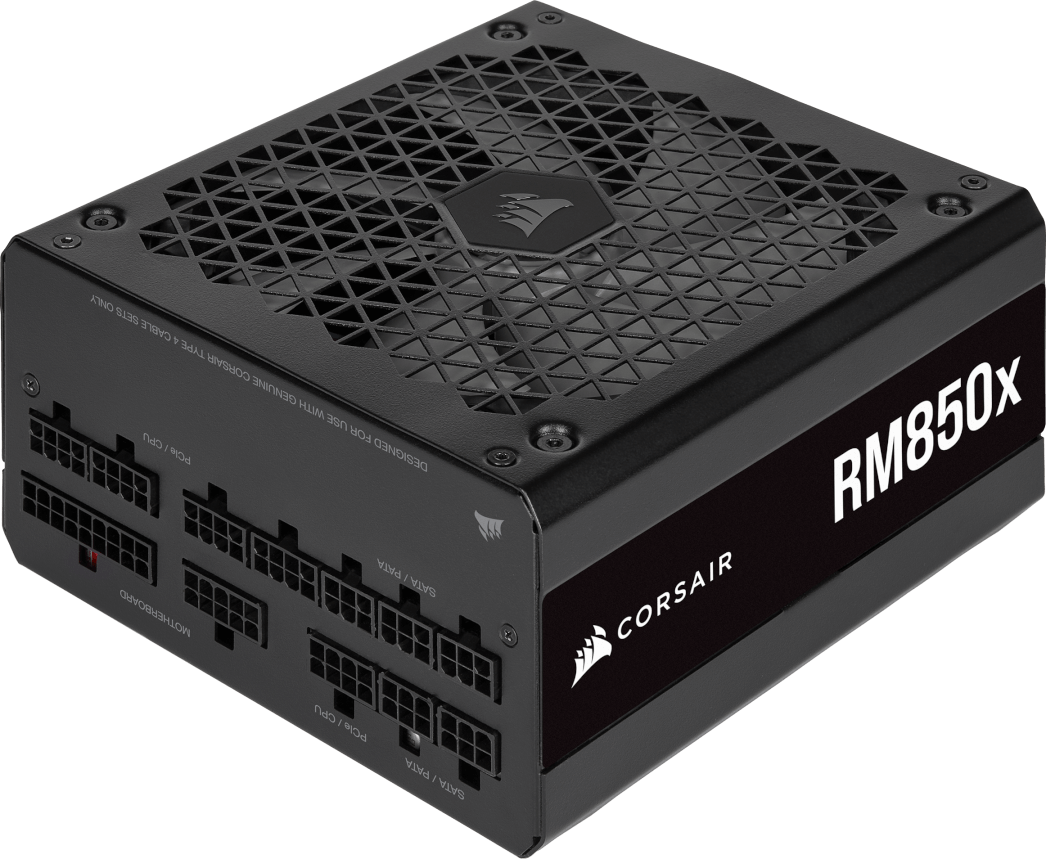 ブリヤンテス・レッド Corsair RMX Series, RM850x, 850 Watt, 80+ Gold Certified, Fully  Modular Pow