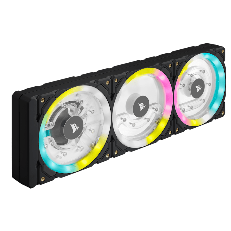 Hydro X Series XD7 RGB Pump/Reservoir Combo — Black