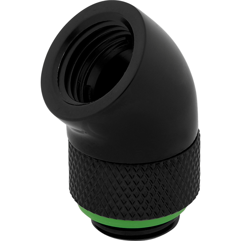 Hydro X Series 45° Rotary Adapter Twin Pack — Black
