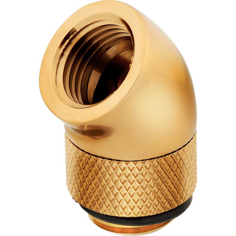 Hydro X Series 45° Rotary Adapter Twin Pack — Gold
