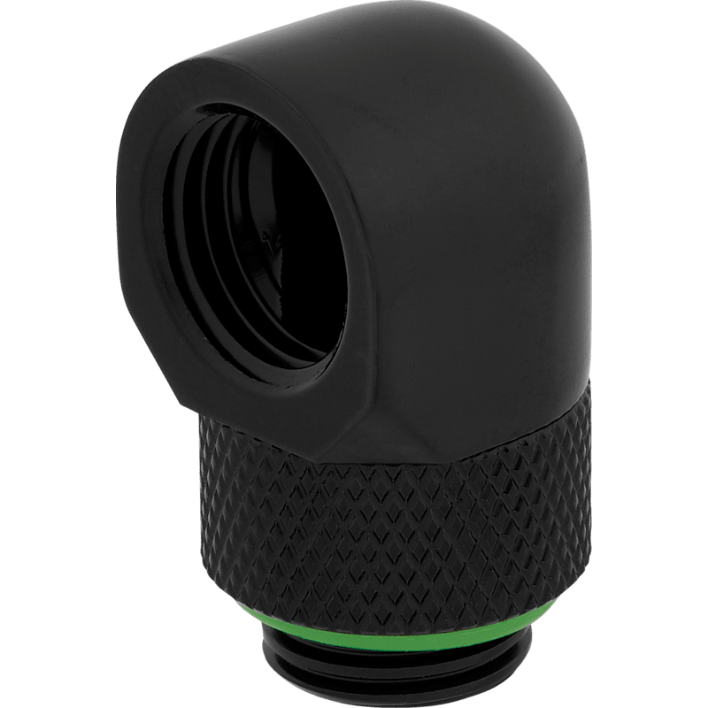 Hydro X Series 90° Rotary Adapter Twin Pack — Black
