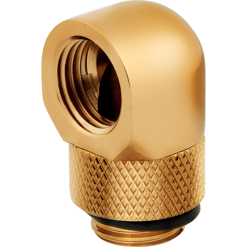 Hydro X Series 90° Rotary Adapter Twin Pack — Gold
