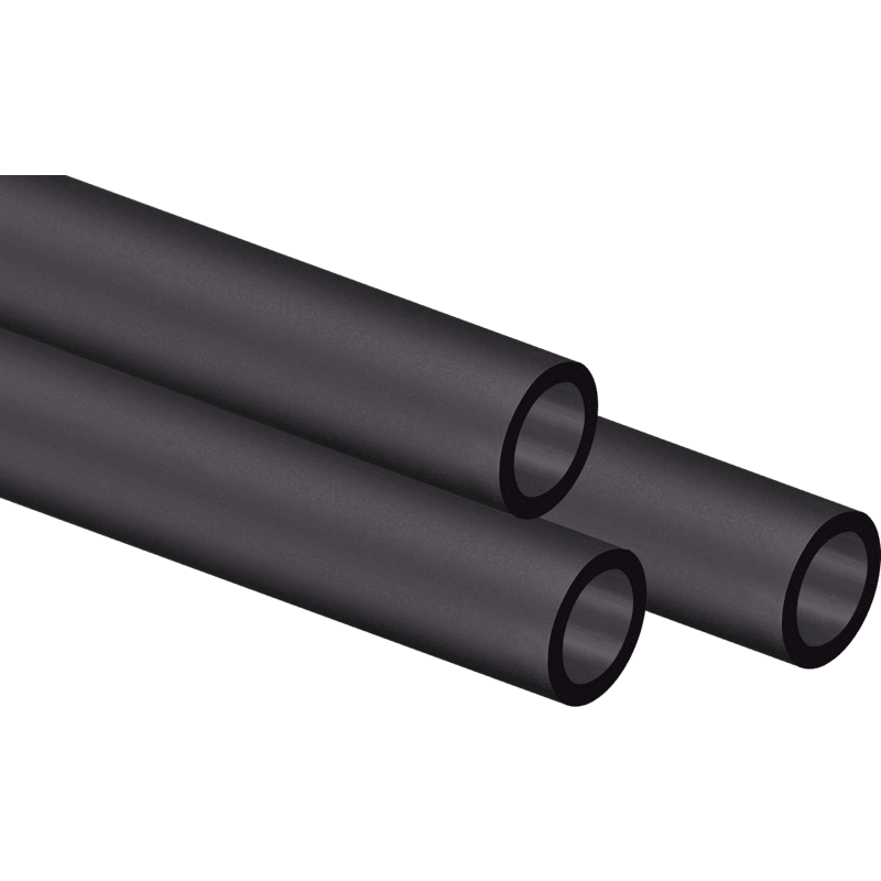 Hydro X Series XT Hardline 14mm Tubing — Satin Black
