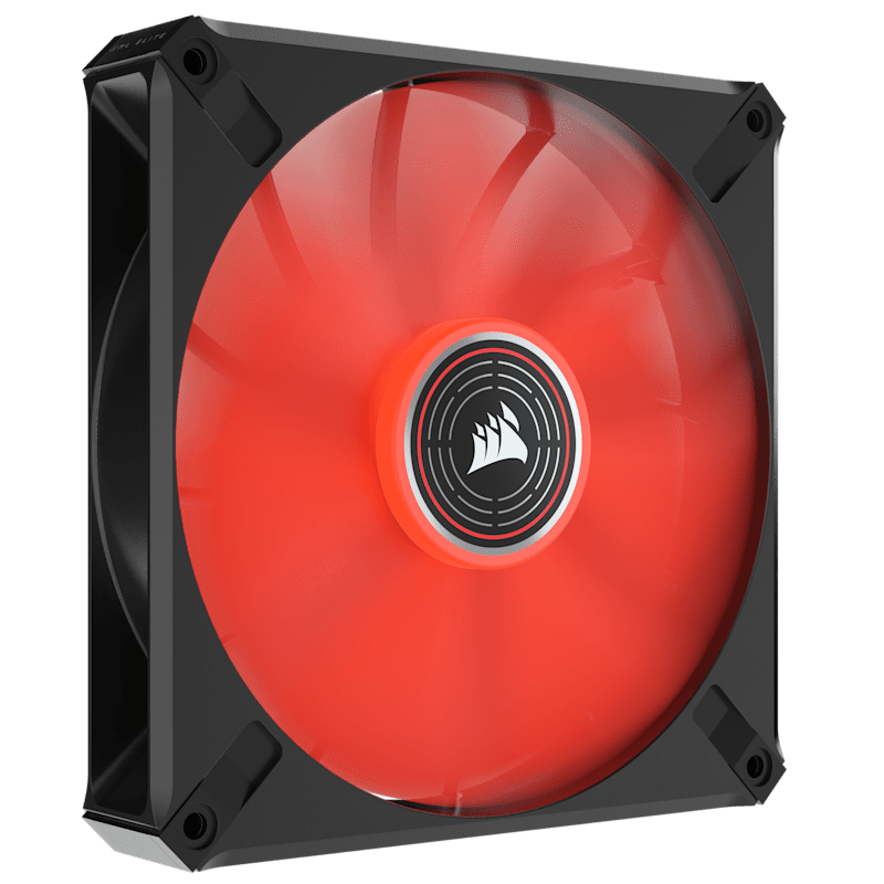 ML140 LED Elite Red Premium 140mm PWM Magnetic Levitation Fan