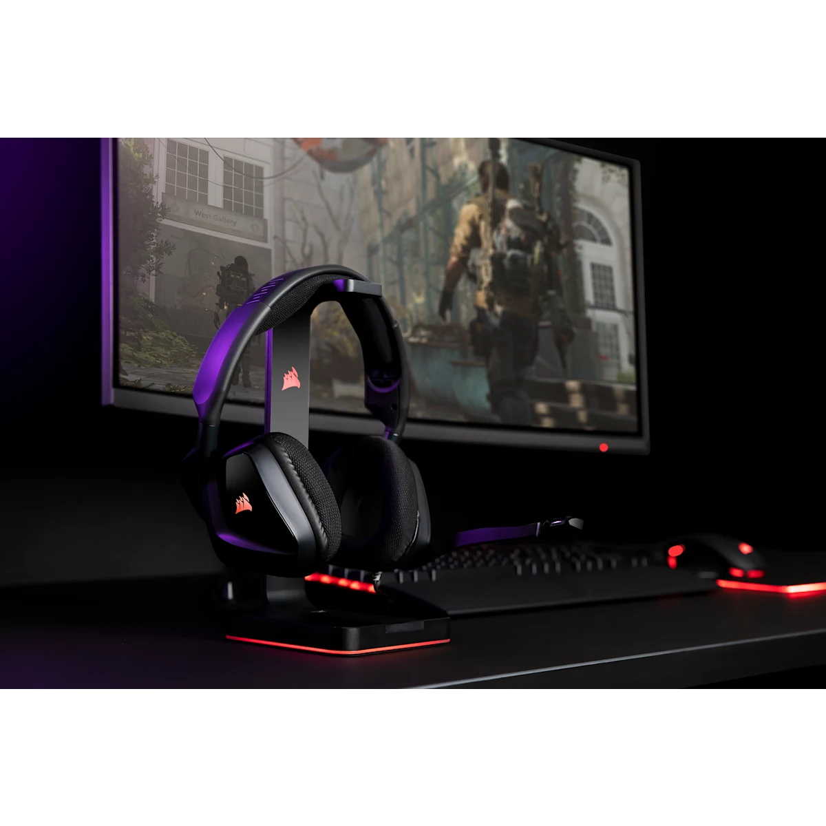 Corsair ST100 RGB Premium Headset Stand with 7.1 Surround Sound — фото 8