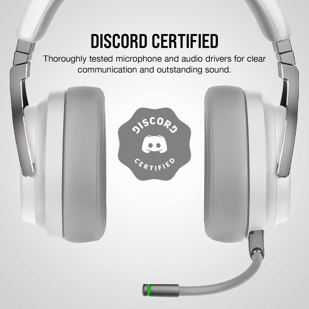 Corsair Virtuoso Rgb Wireless High-Fidelity Gaming Headset, цвет: Белый — фото 9