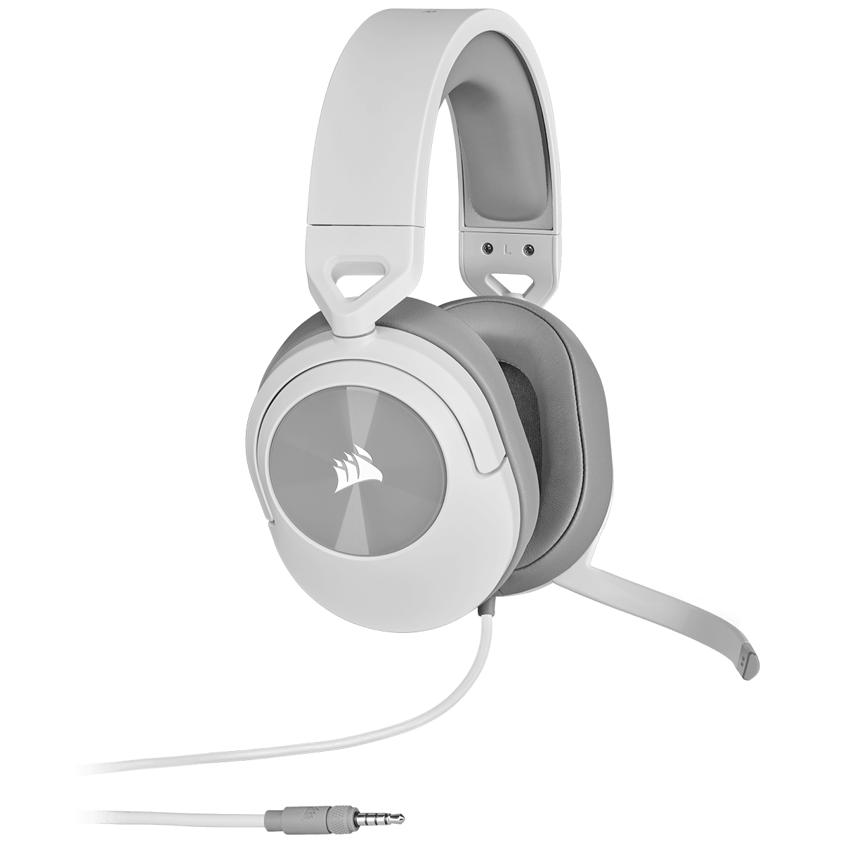 Corsair HS55 Surround Wired Gaming Headset, цвет: Белый — фото 1