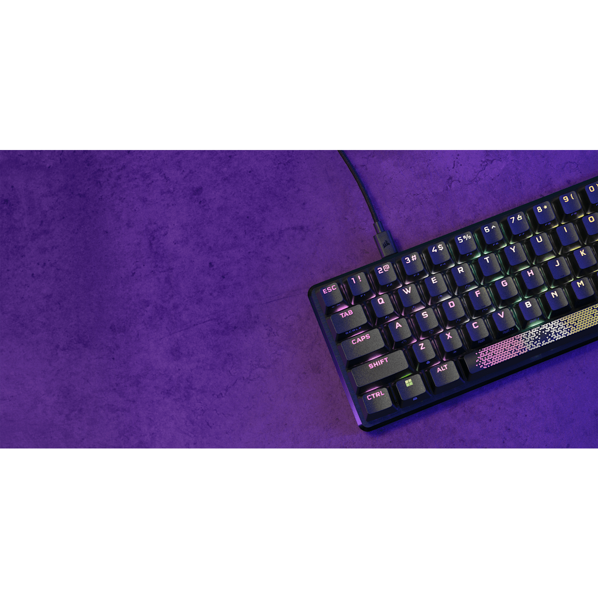 Corsair K65 Pro Mini Rgb 65% Optical-Mechanical Gaming Keyboard, цвет: Чёрный — фото 10
