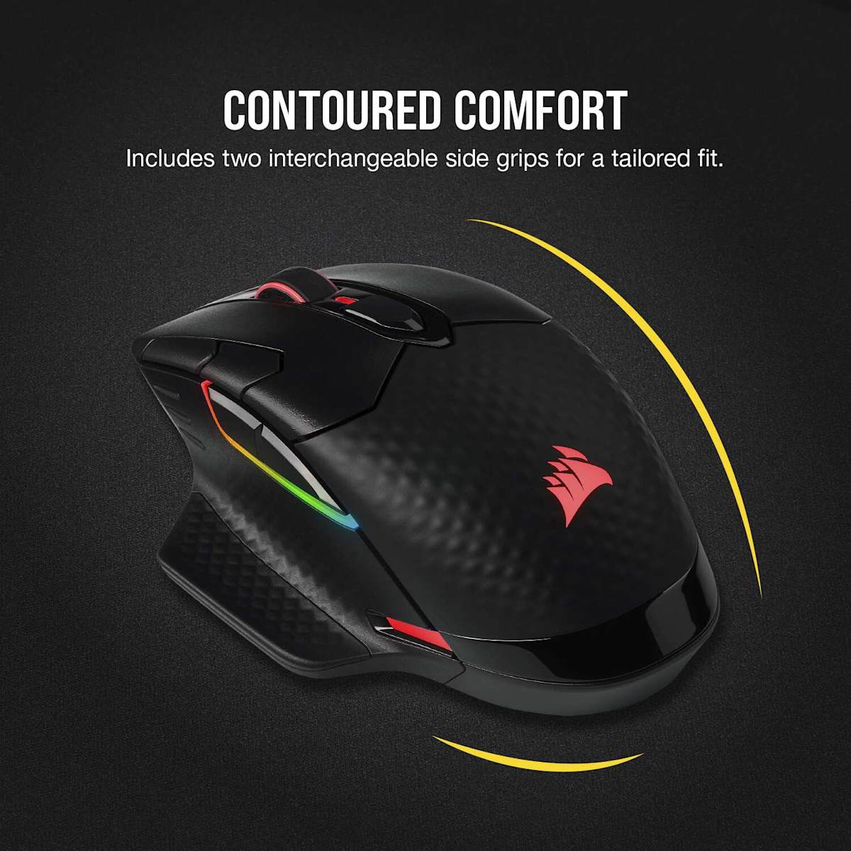 Corsair Dark Core Rgb Pro Wireless Gaming Mouse — фото 6