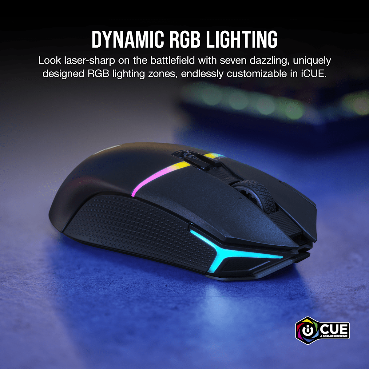 Corsair Nightsabre Wireless Rgb Gaming Mouse — фото 7