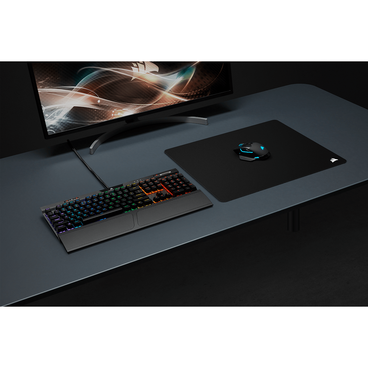 Corsair MM200 PRO Premium Spill-Proof Cloth Gaming Mouse Pad — Heavy XL, Black — фото 3