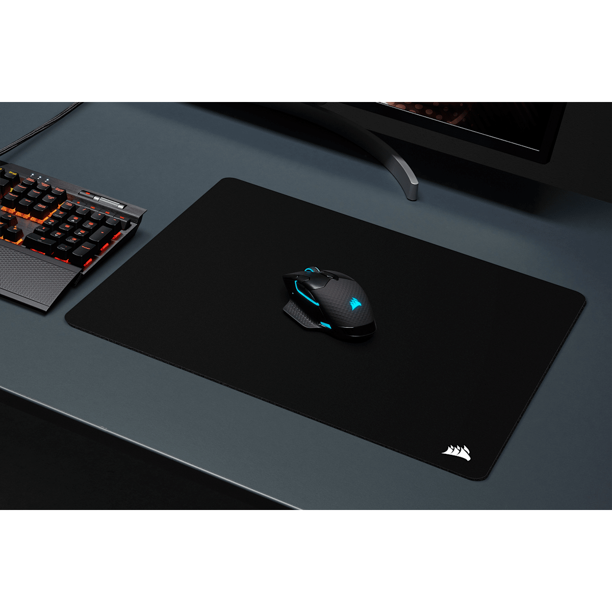 Corsair MM200 PRO Premium Spill-Proof Cloth Gaming Mouse Pad — Heavy XL, Black — фото 5