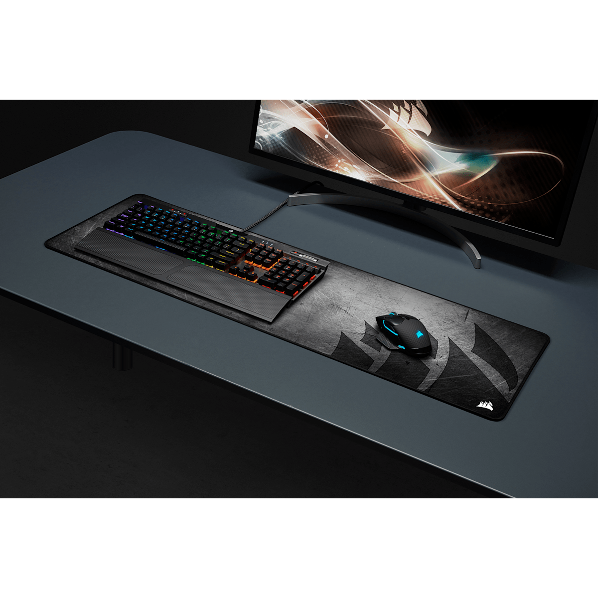 Corsair MM300 PRO Premium Spill-Proof Cloth Gaming Mouse Pad, цвет: Extended — фото 4