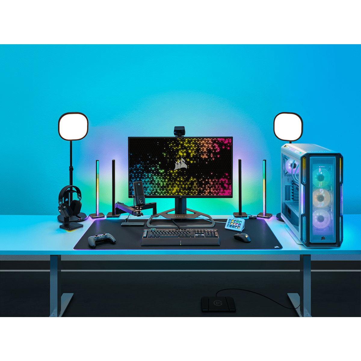 Corsair MM700 RGB Extended 3XL Cloth Gaming Mouse Pad / Desk Mat — фото 9